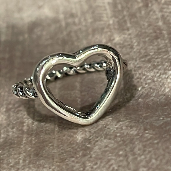6 for $10 Open Heart Ring 4.25 - Picture 6 of 6